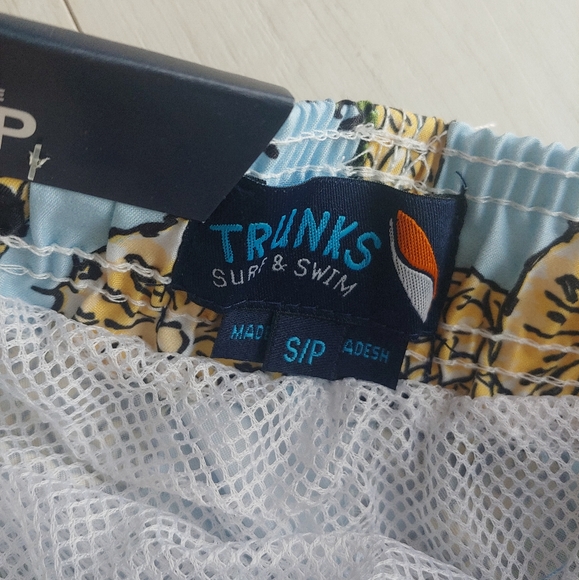 TRUNKS Surf and Swim Co. Pineapple Print Swim Shorts - Picture 10 of 13